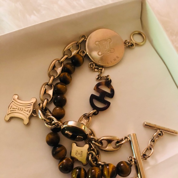 Celine Jewelry - Vintage Celine charms bracelet!!